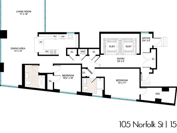 2nd image of 105 Norfolk St #15