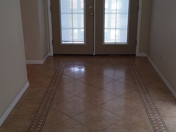 Large double door entry