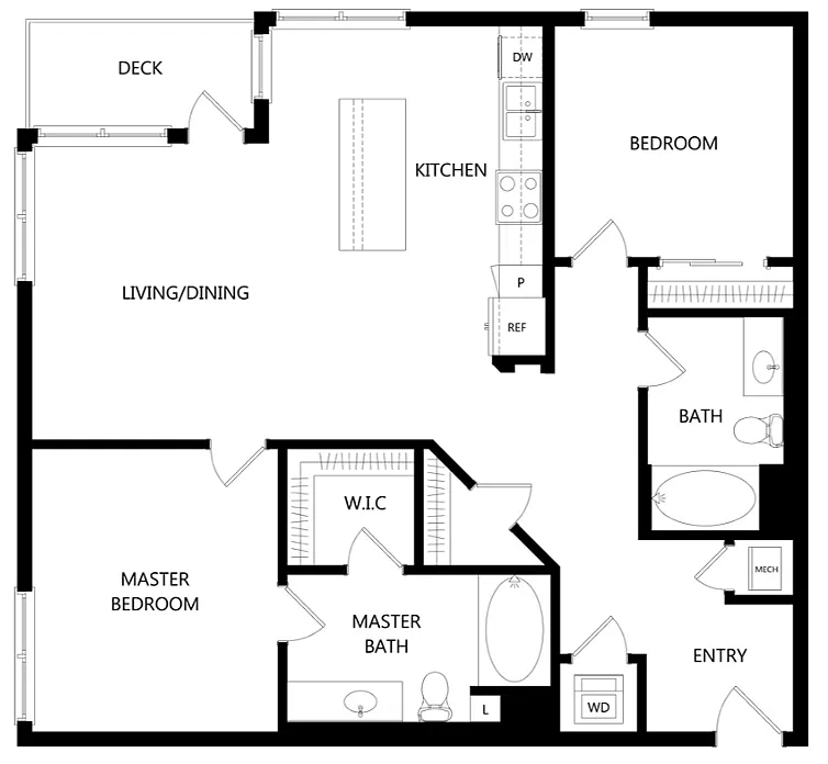 Floor plan B1