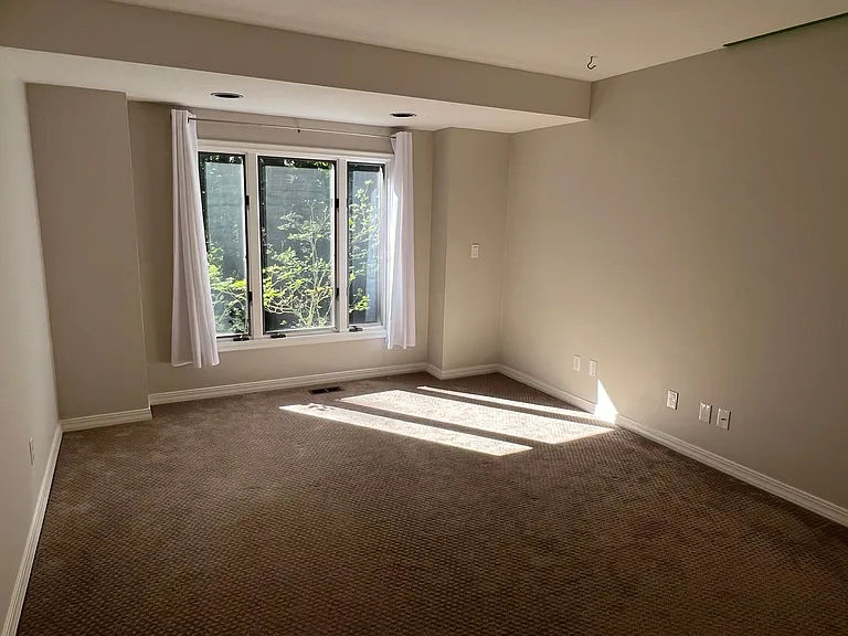 A second floor bedroom