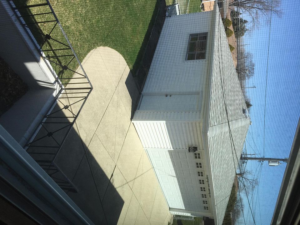 Garage and patio