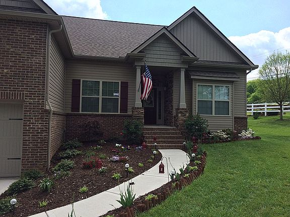 Manicured Flower beds