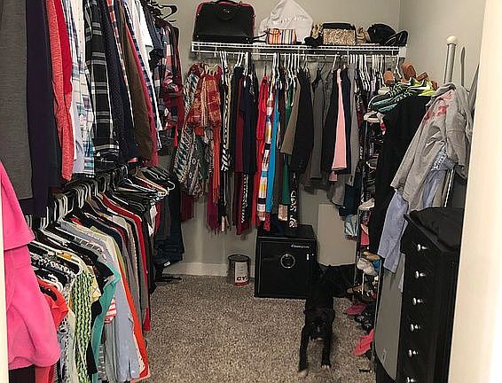 Master closet