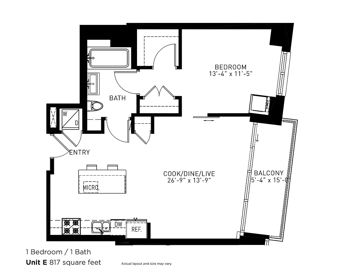 Floor plan E