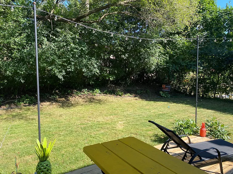 Back yard from deck 2