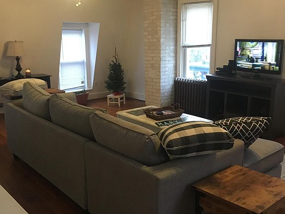 3rd floor, living room. Can be used as another bedroom, and has a very large closet.