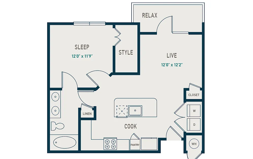 Floor plan A2