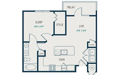 Floor plan A2