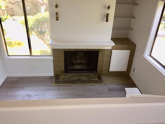 Special area with gas fireplace.
