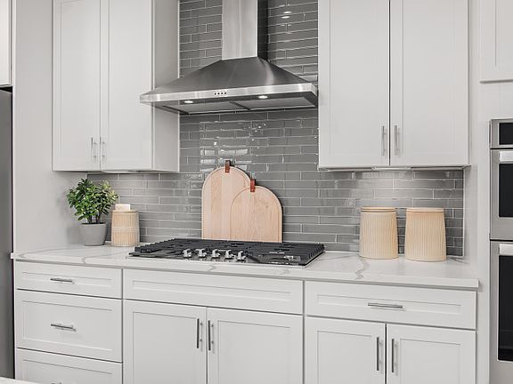 Gourmet Kitchen with Stainless Steel Appliances