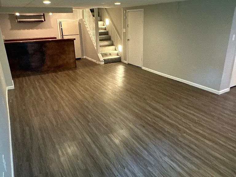 Basement rec room