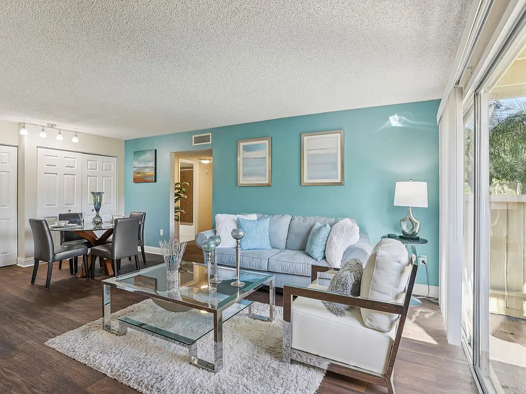 Open Concept Living Room with LVP Flooring