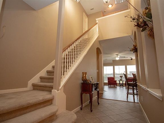 Open front door beautiful foyer