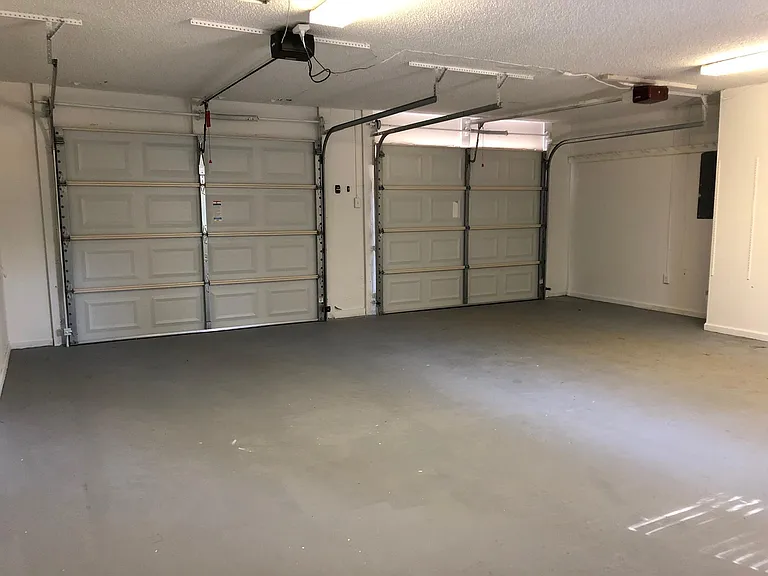 Large 2 car Garage