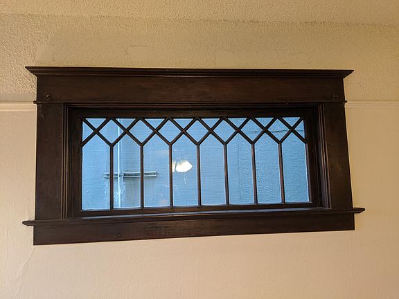 Original wood trimmed windows add great character!