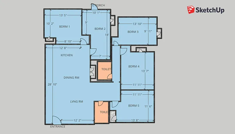 5 bed, 2.0 bath, $5,600 — Photo 2