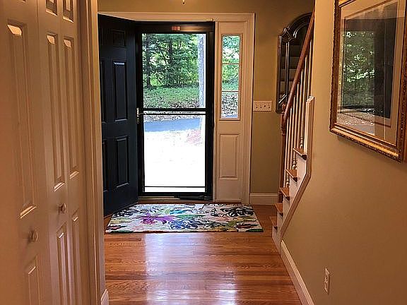 Hallway from kitchen