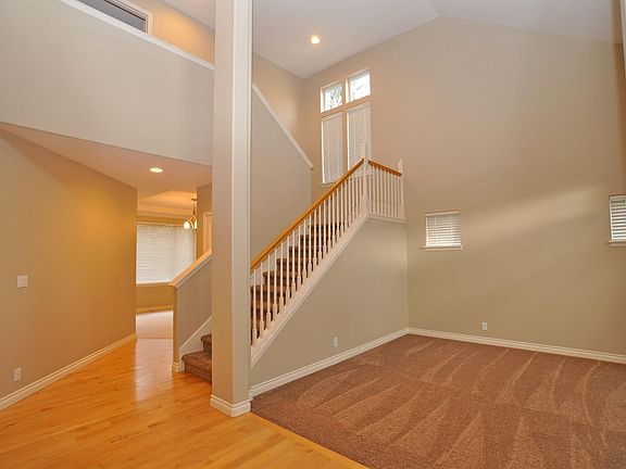 Full height entry way and front room