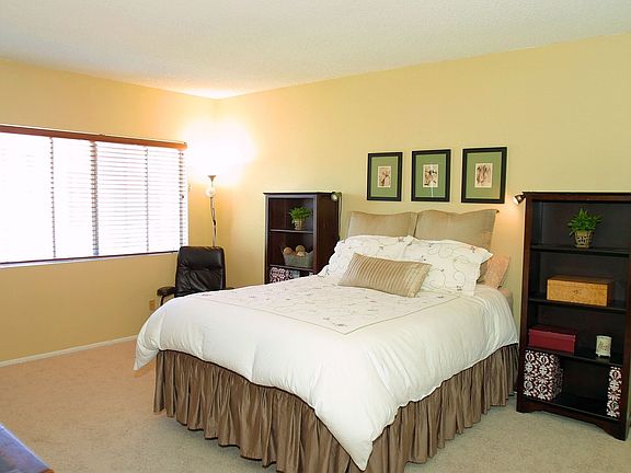 Spacious master bedroom