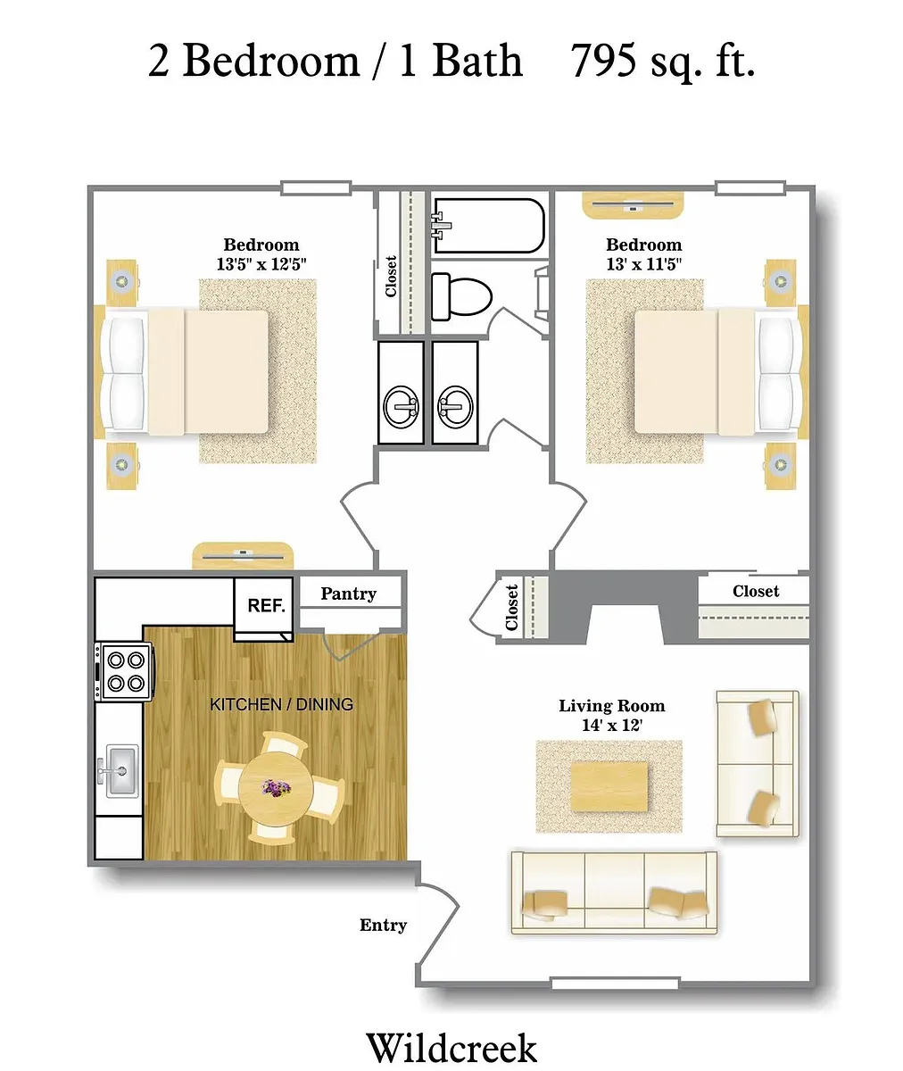 Floor plan B1