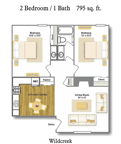 Floor plan B1