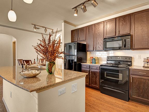 Large Kitchen Island with Granite Countertops