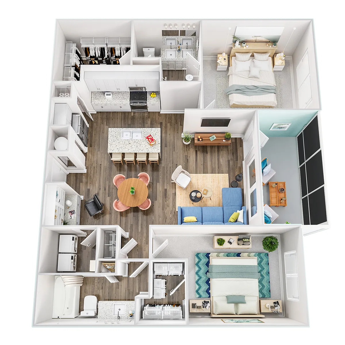 Floor plan B3 Bungalow