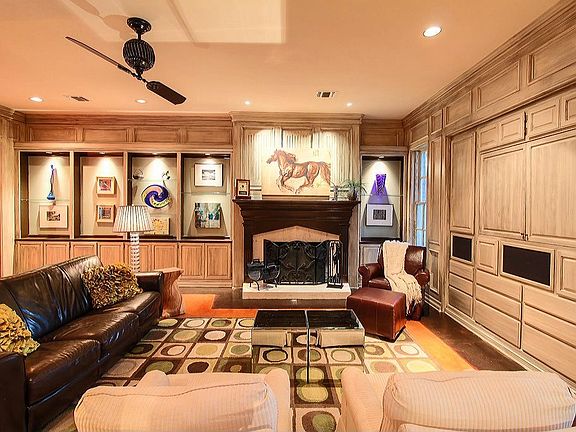 Living w/ Art Gallery + Media Cabinets
