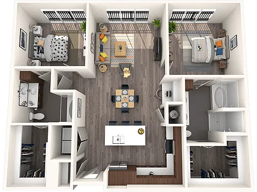 Floor plan M