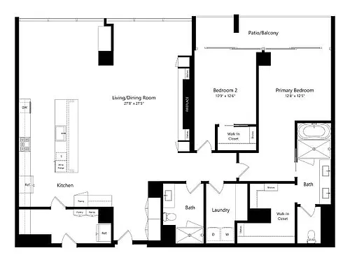 Floor plan PH2