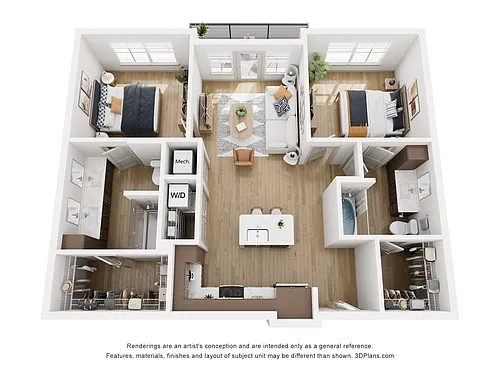 Floor plan B1A