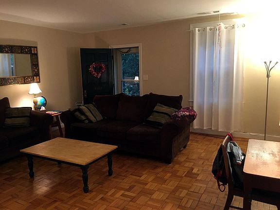 Large living room with hardwood floors.