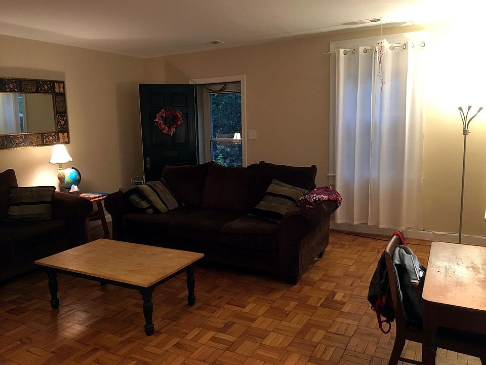 Large living room with hardwood floors.