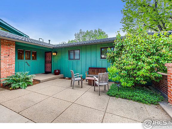 Welcoming front patio