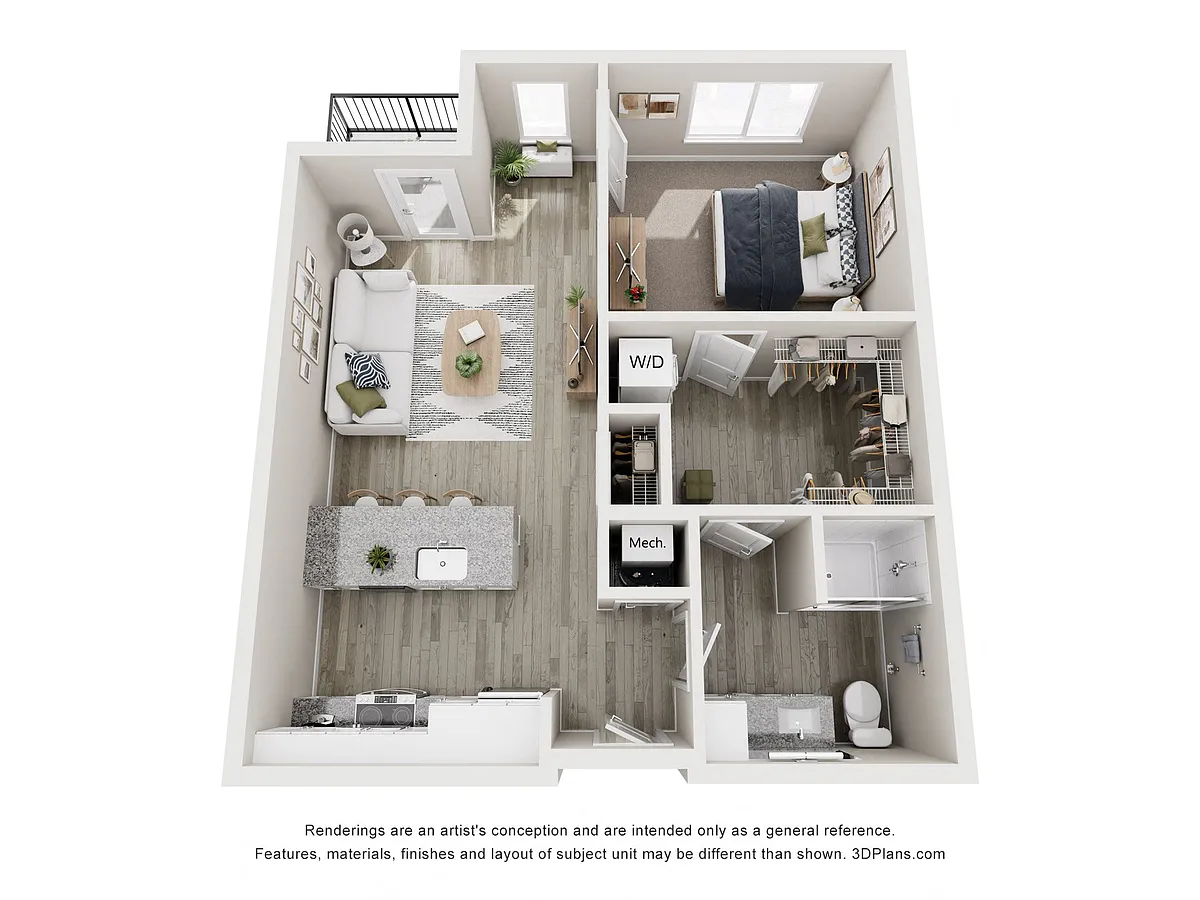 Floor plan The Redmont