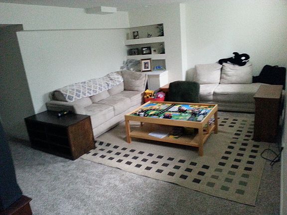 Basement living room