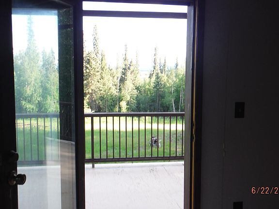 Master suite looking out to deck