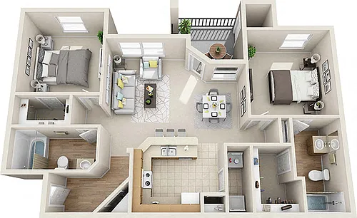 Floor plan B1