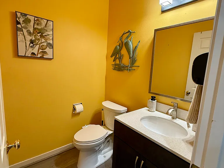 Half bath downstairs