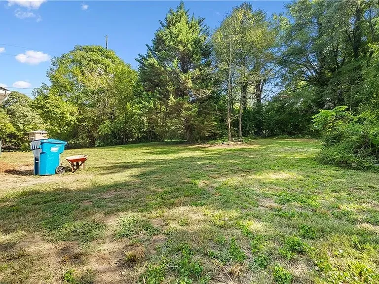 Backyard view (1 ACRE)