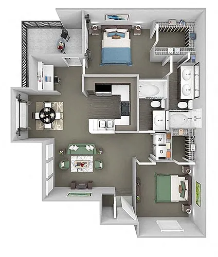 Floor plan B3