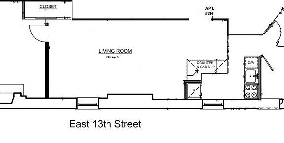2nd image of 142 E 13th St APT 4N
