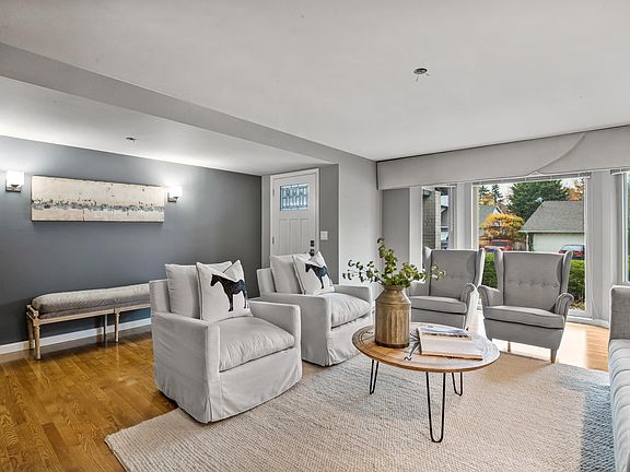 Living room and entry