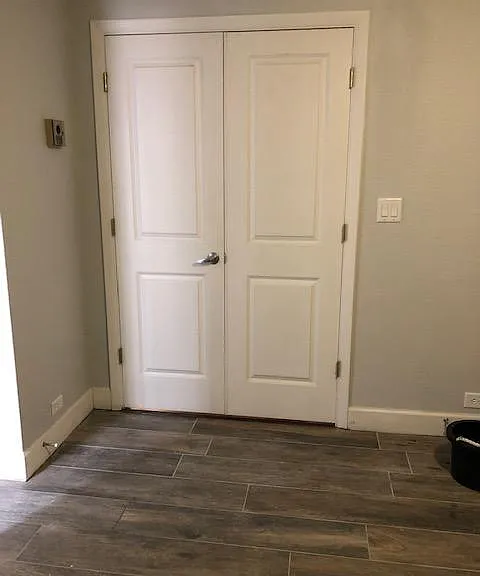 Double french doors for bedroom entrance