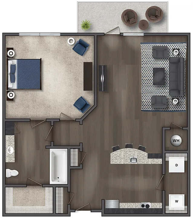 Floor plan Davis