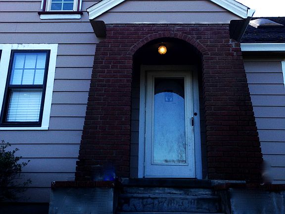 front of home, just painted