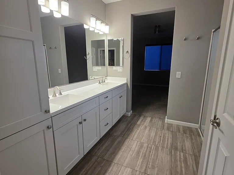 Master bathroom view