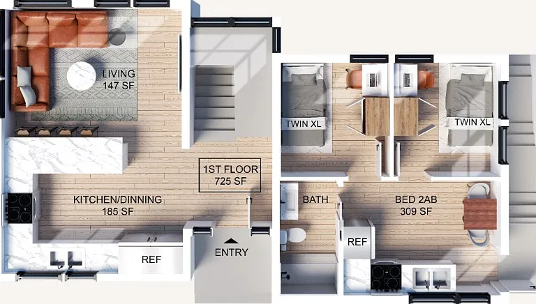 First Level Floorplan First Level Floorplan