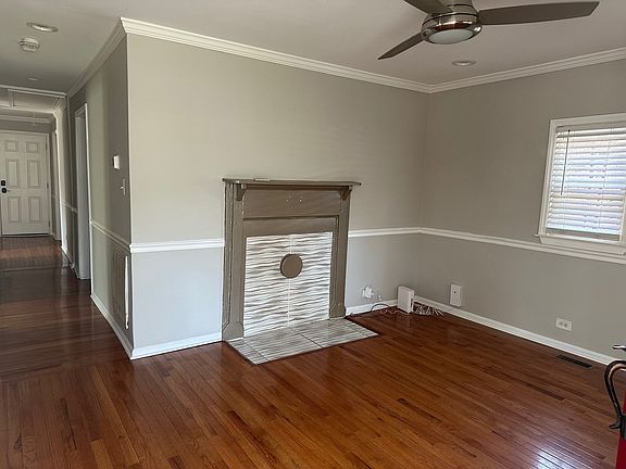 Living room and hallway
