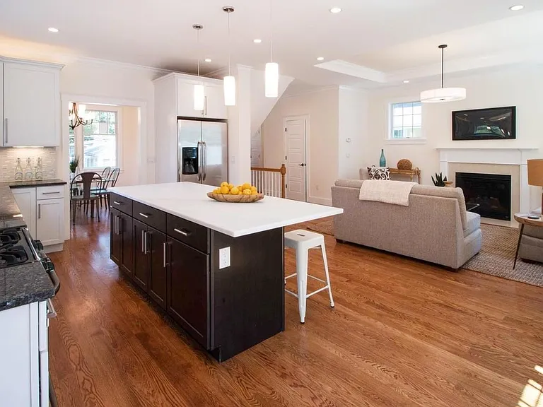 Great room with kitchen